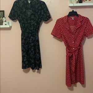 TWO FOR 1! A New Day Retro Button Up Dresses